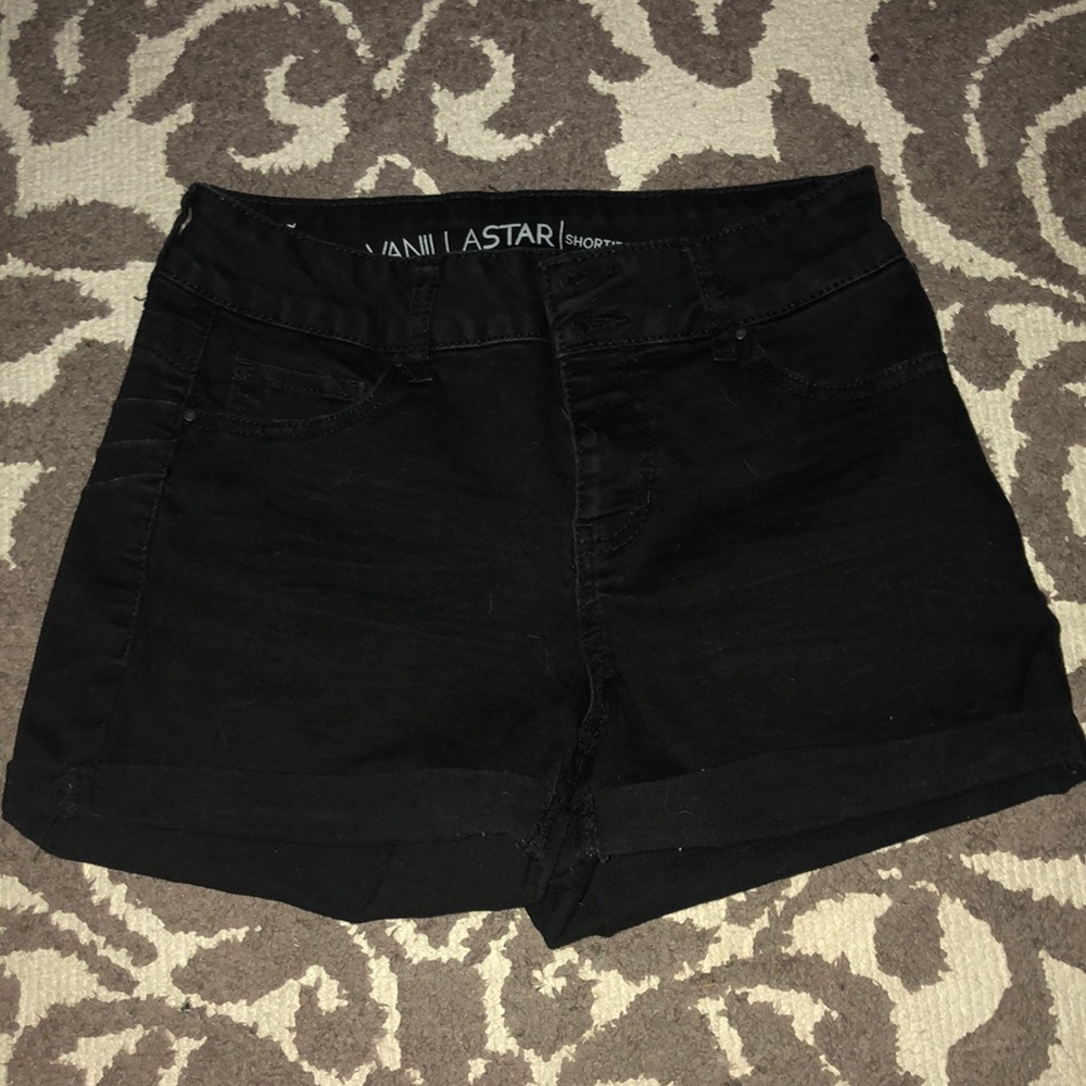 Black shorts